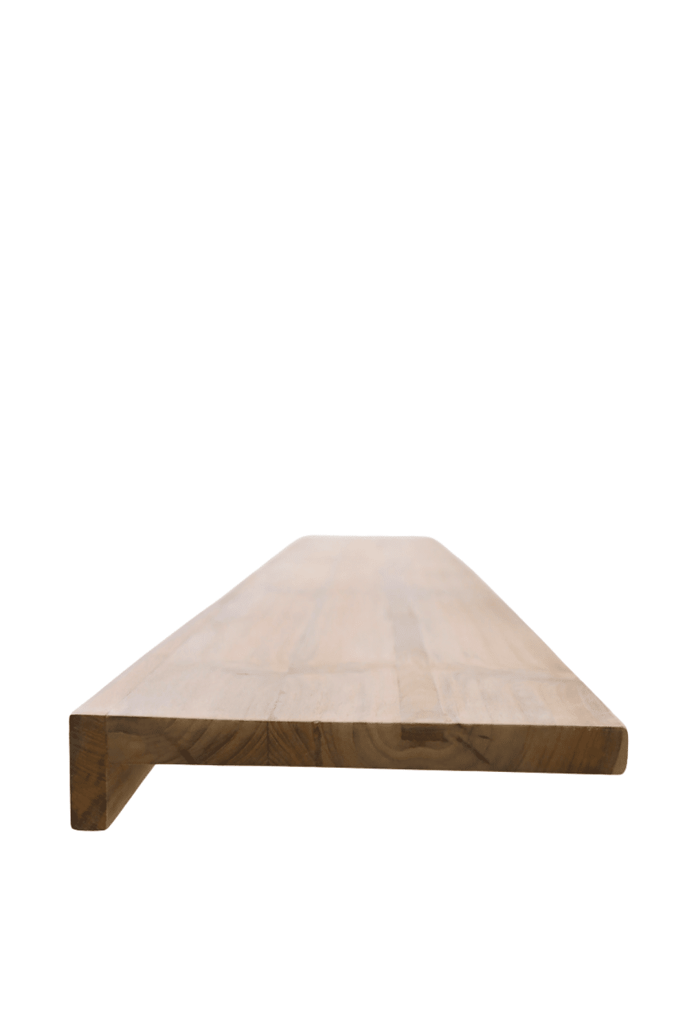 Teak houten vensterbank 200x21,5x5 cm Teak houten vensterbank 200x21,5x5 cm