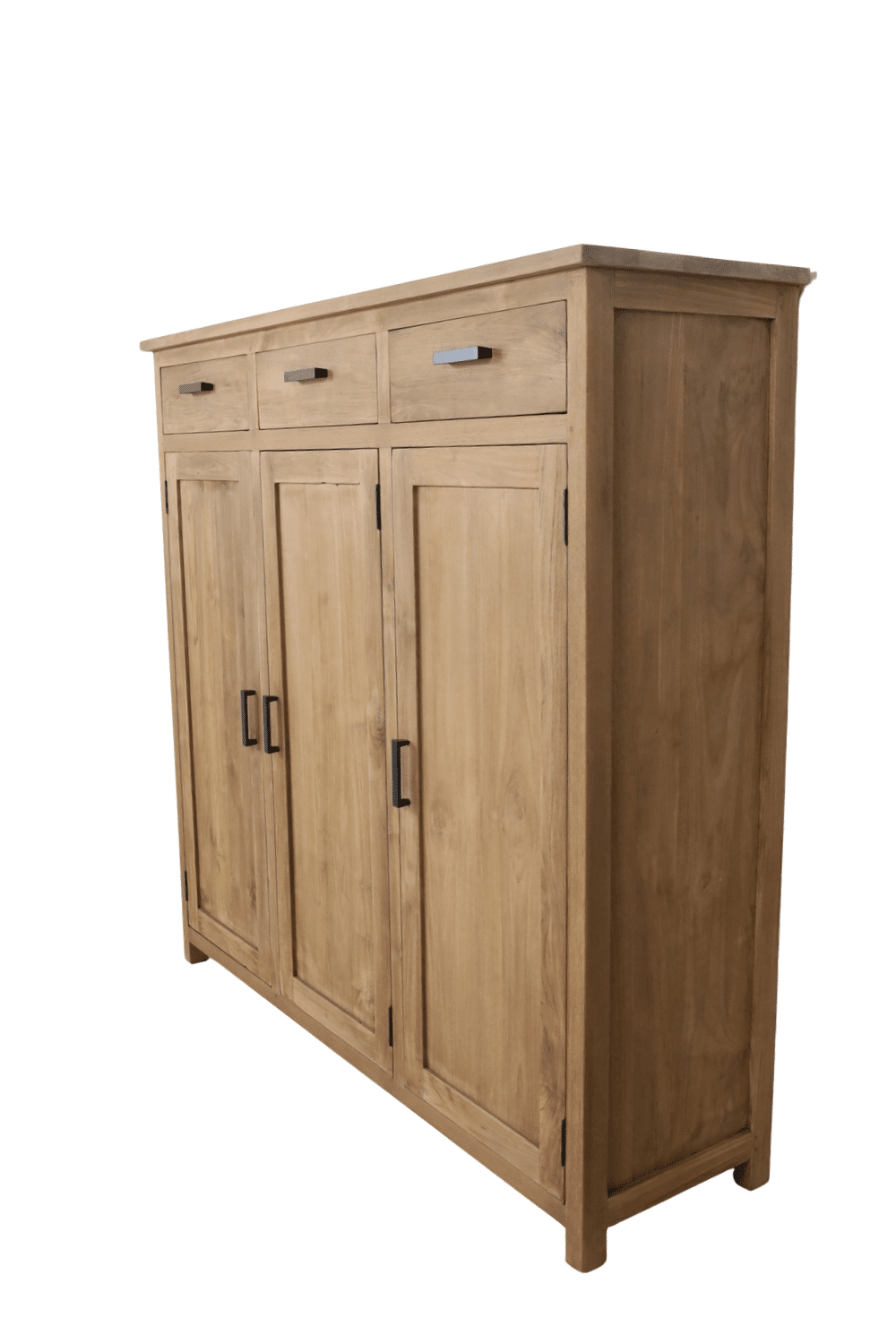 teak houten gangkast Schoenenkast opbergkast 156x45x150 cm teak houten gangkast Schoenenkast opbergkast 156x45x150 cm