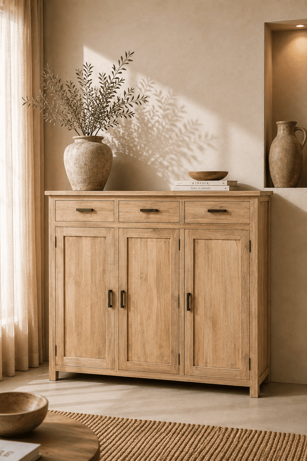 teak houten gangkast Schoenenkast opbergkast 156x45x150 cm teak houten gangkast Schoenenkast opbergkast 156x45x150 cm