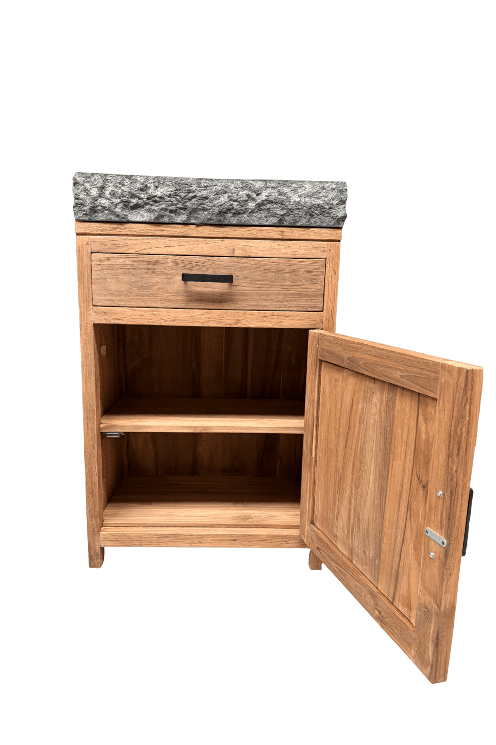 teak houten kastje Cb 60x40 cm teak houten kastje Cb 60x40 cm