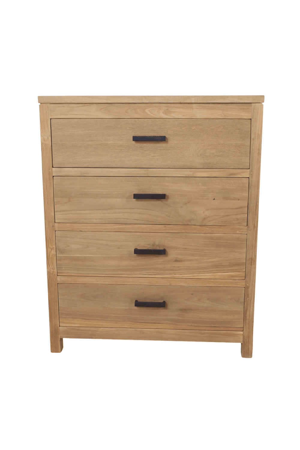 teak houten ladekast met 4 lades 80x40x100 cm teak houten ladekast met 4 lades 80x40x100 cm