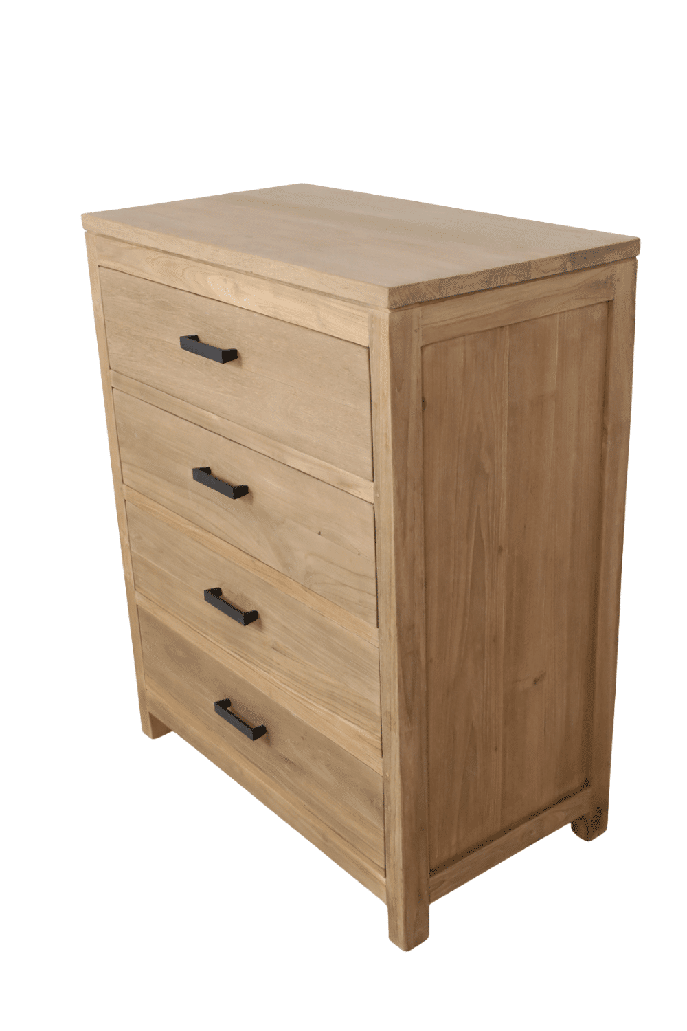 teak houten ladekast met 4 lades 80x40x100 cm teak houten ladekast met 4 lades 80x40x100 cm