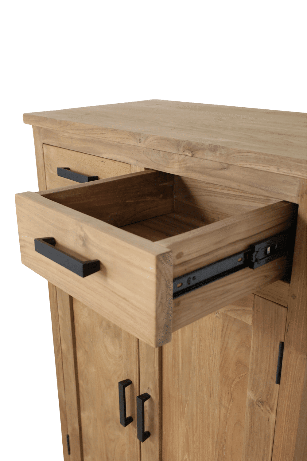 teak houten meidenkast gangkast opbergkast laag 80x40x120 cm teak houten meidenkast gangkast opbergkast laag 80x40x120 cm