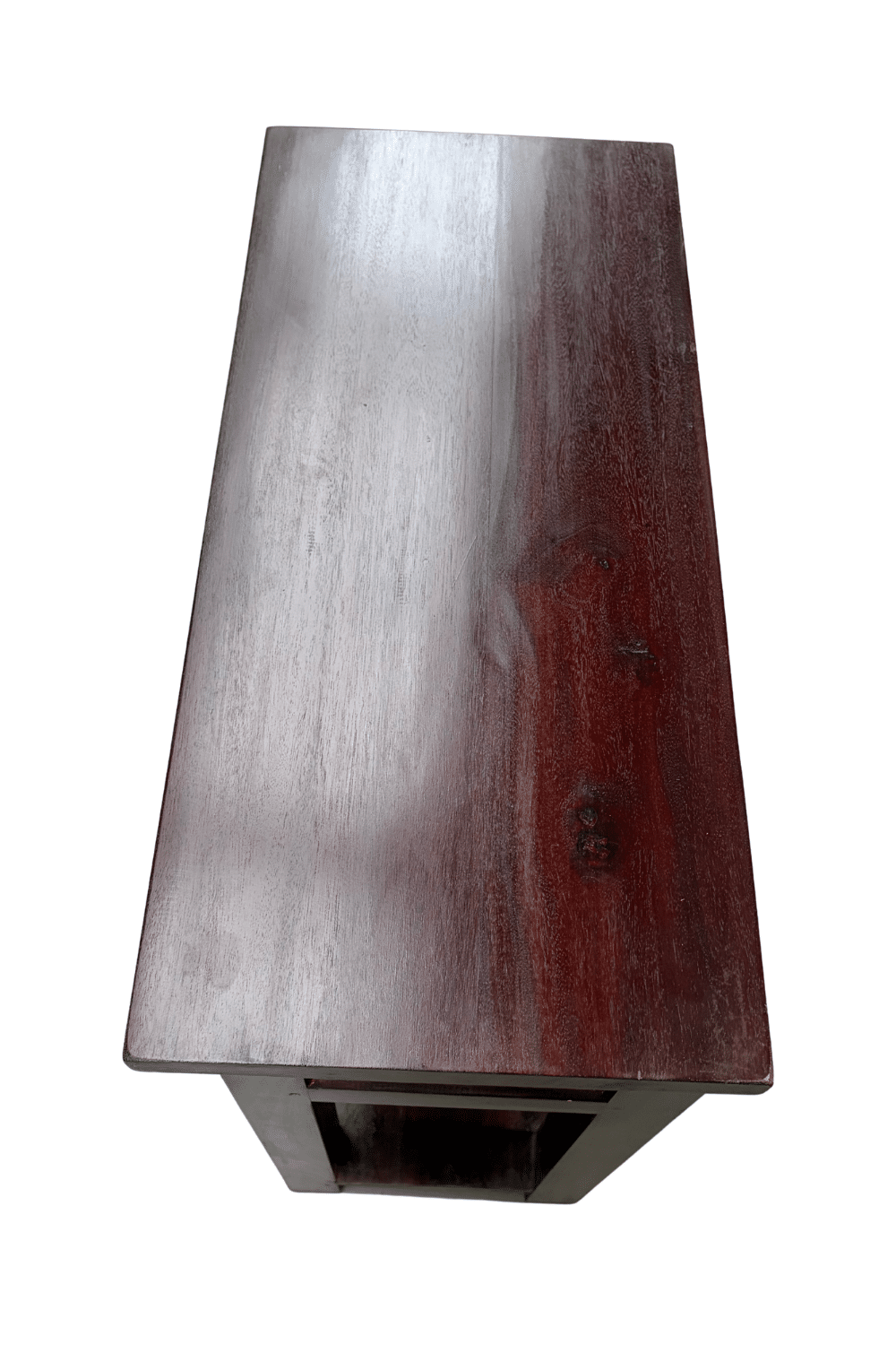 warm donker bruine side table met 2 lades en onderblad 80x35x70 cm Stdt koloniaal bruin warm donker bruine side table met 2 lades en onderblad 80x35x70 cm Stdt koloniaal bruin