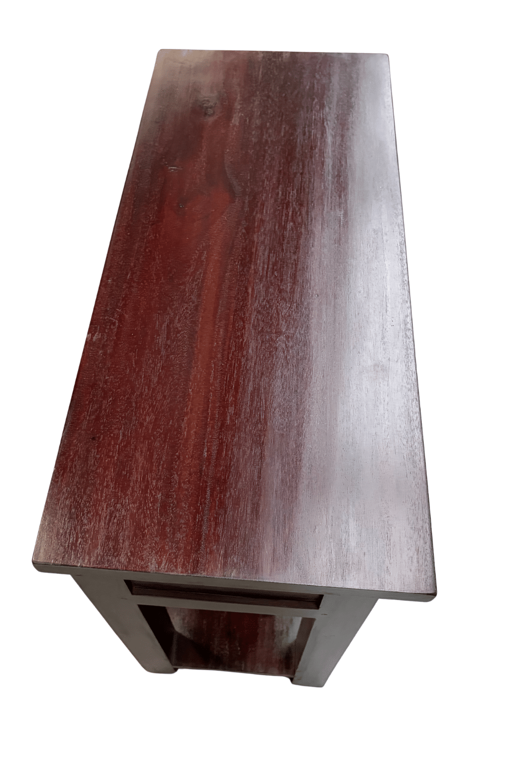 warm donker bruine side table met 2 lades en onderblad 80x35x70 cm Stdt koloniaal bruin warm donker bruine side table met 2 lades en onderblad 80x35x70 cm Stdt koloniaal bruin