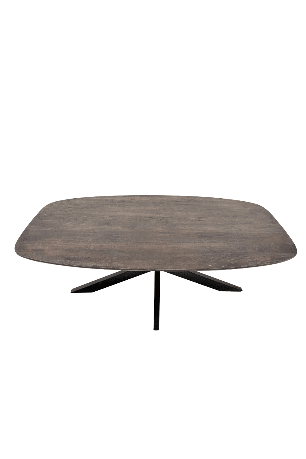 Deens ovale walnoot bruine tafel 200x100x78 cm Deens ovale walnoot bruine tafel 200x100x78 cm