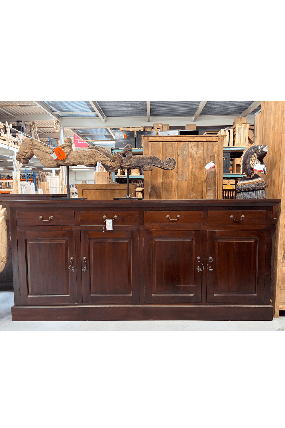 Dressoir 220x50x100c m hd 22 bruin2 Dressoir 220x50x100c m hd 22 bruin2