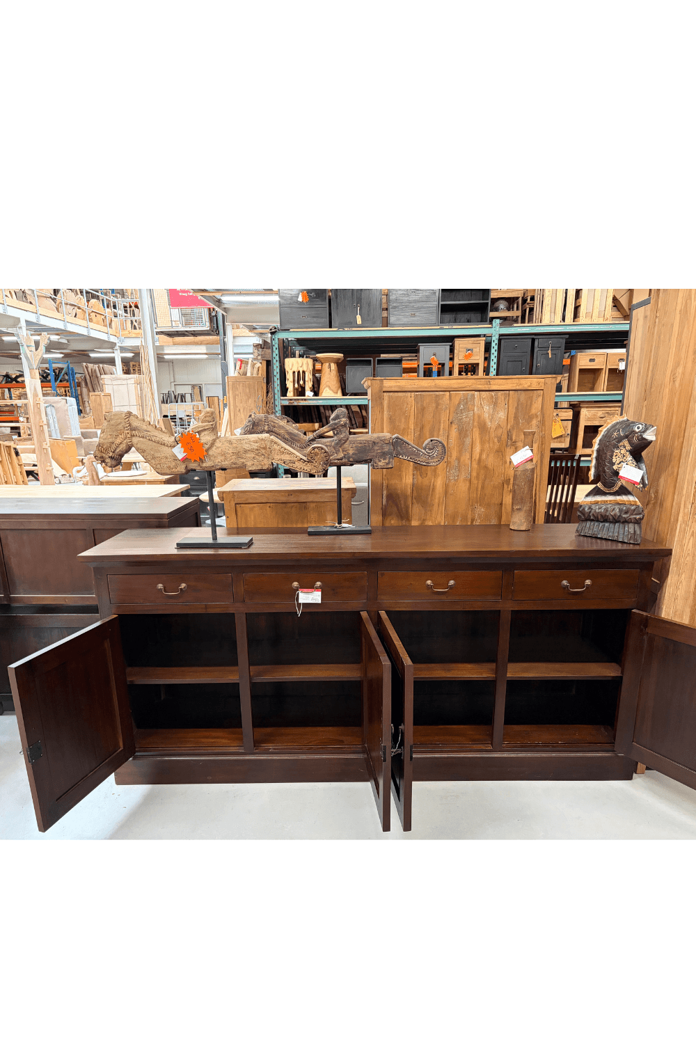 Dressoir 220x50x100c m hd 22 bruin2 Dressoir 220x50x100c m hd 22 bruin2