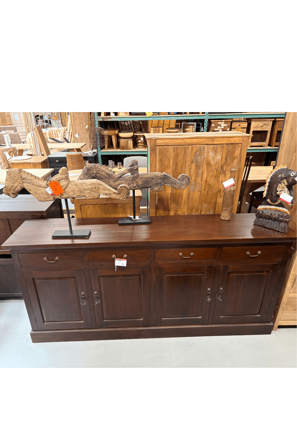 Dressoir 220x50x100c m hd 22 bruin2 Dressoir 220x50x100c m hd 22 bruin2