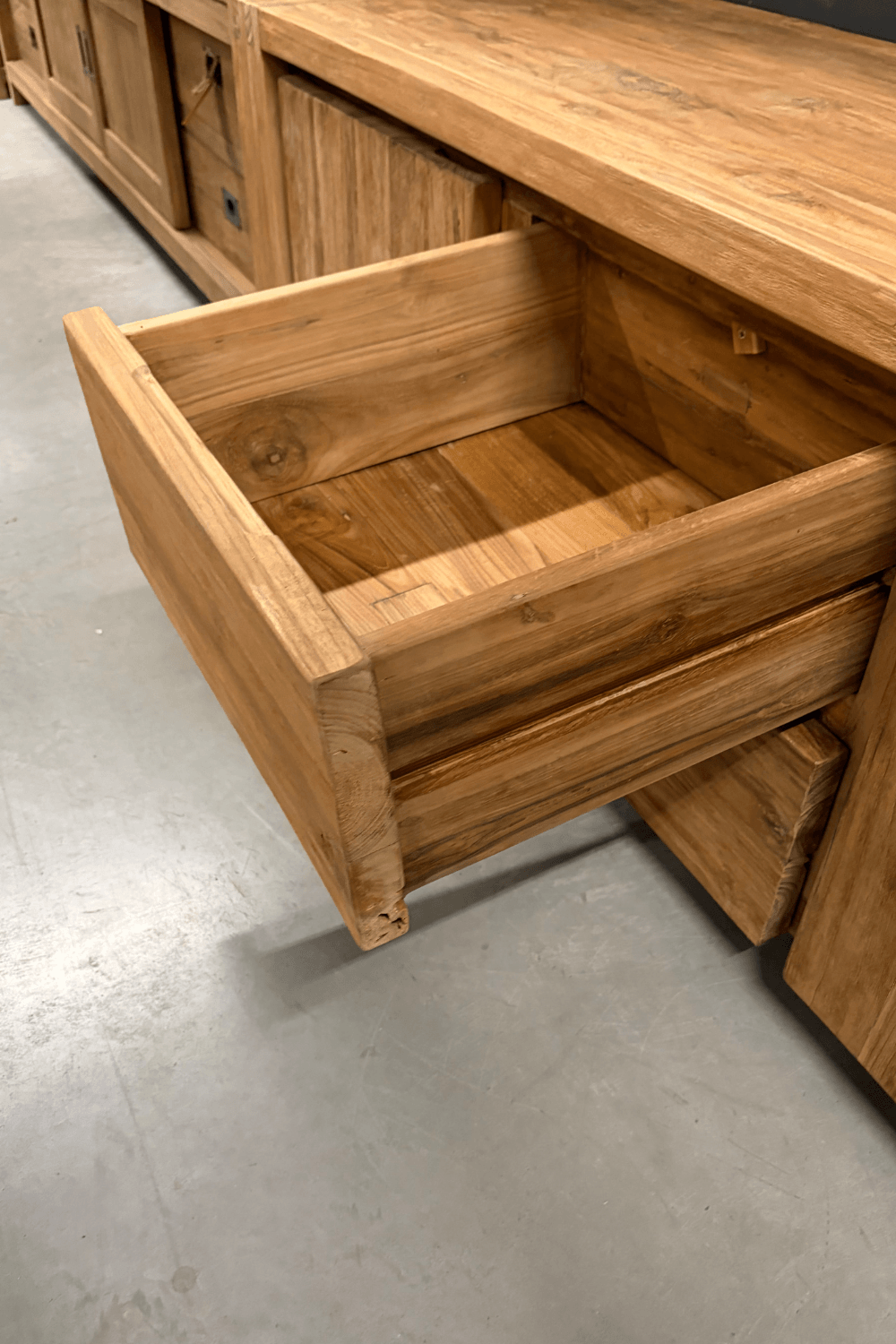 Teak Houten Tv Meubel