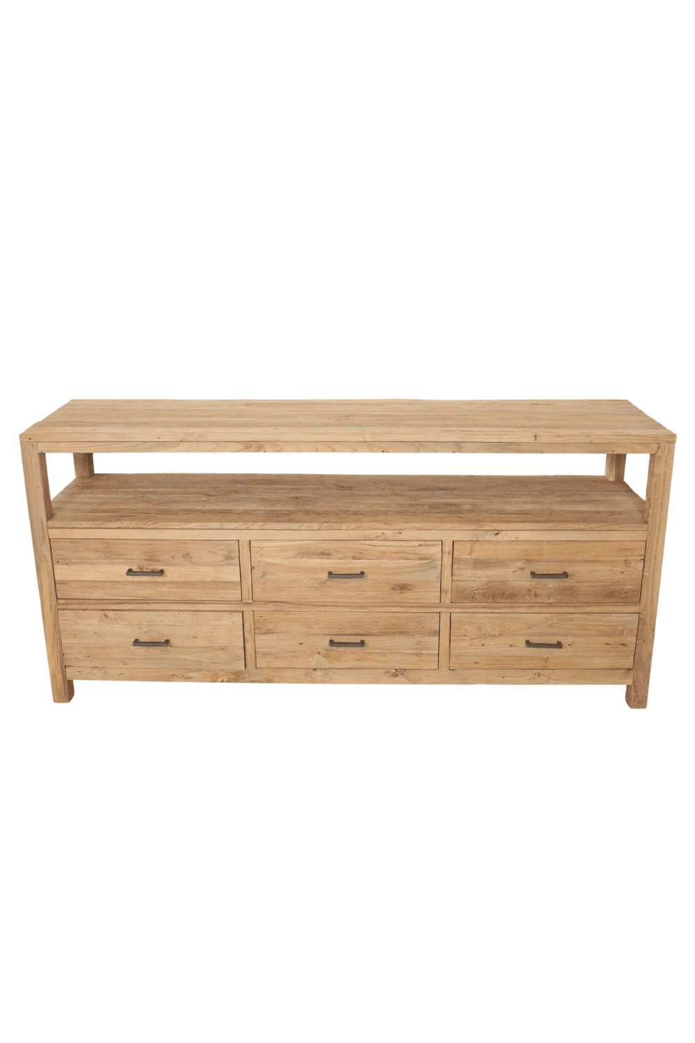 Teak houten dressoir, badkamermeubel Fullwood erosie dressoir joy 180x45x85 cm Teak houten dressoir, badkamermeubel Fullwood erosie dressoir joy 180x45x85 cm