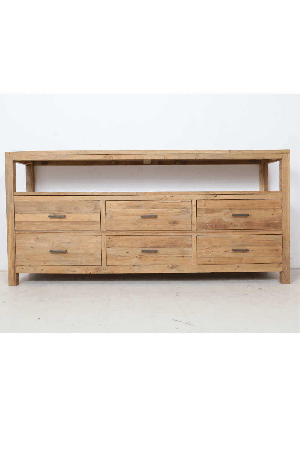 Teak houten dressoir, badkamermeubel Fullwood erosie dressoir joy 180x45x85 cm Teak houten dressoir, badkamermeubel Fullwood erosie dressoir joy 180x45x85 cm