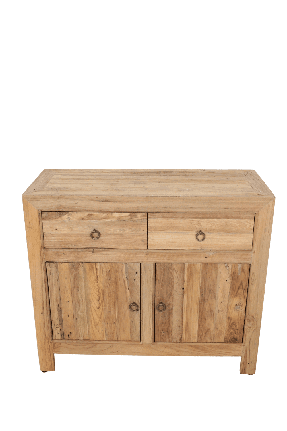 stoer grof Teak houten badkamermeubel erosie chinees 100,5x40x86 cm
