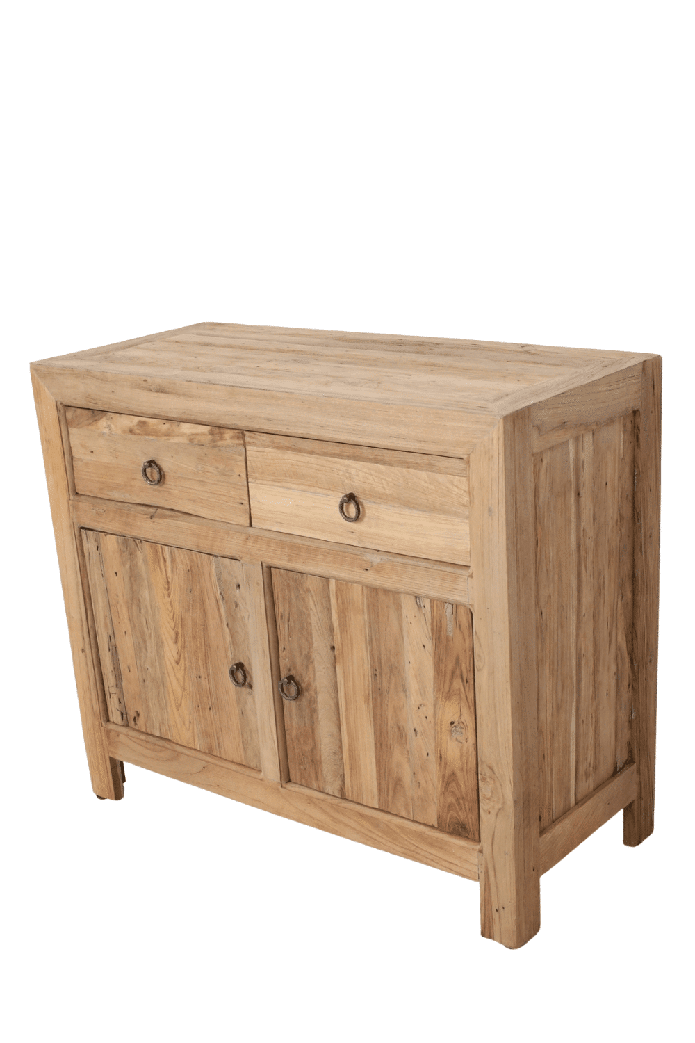 stoer grof Teak houten badkamermeubel erosie chinees 100,5x40x86 cm