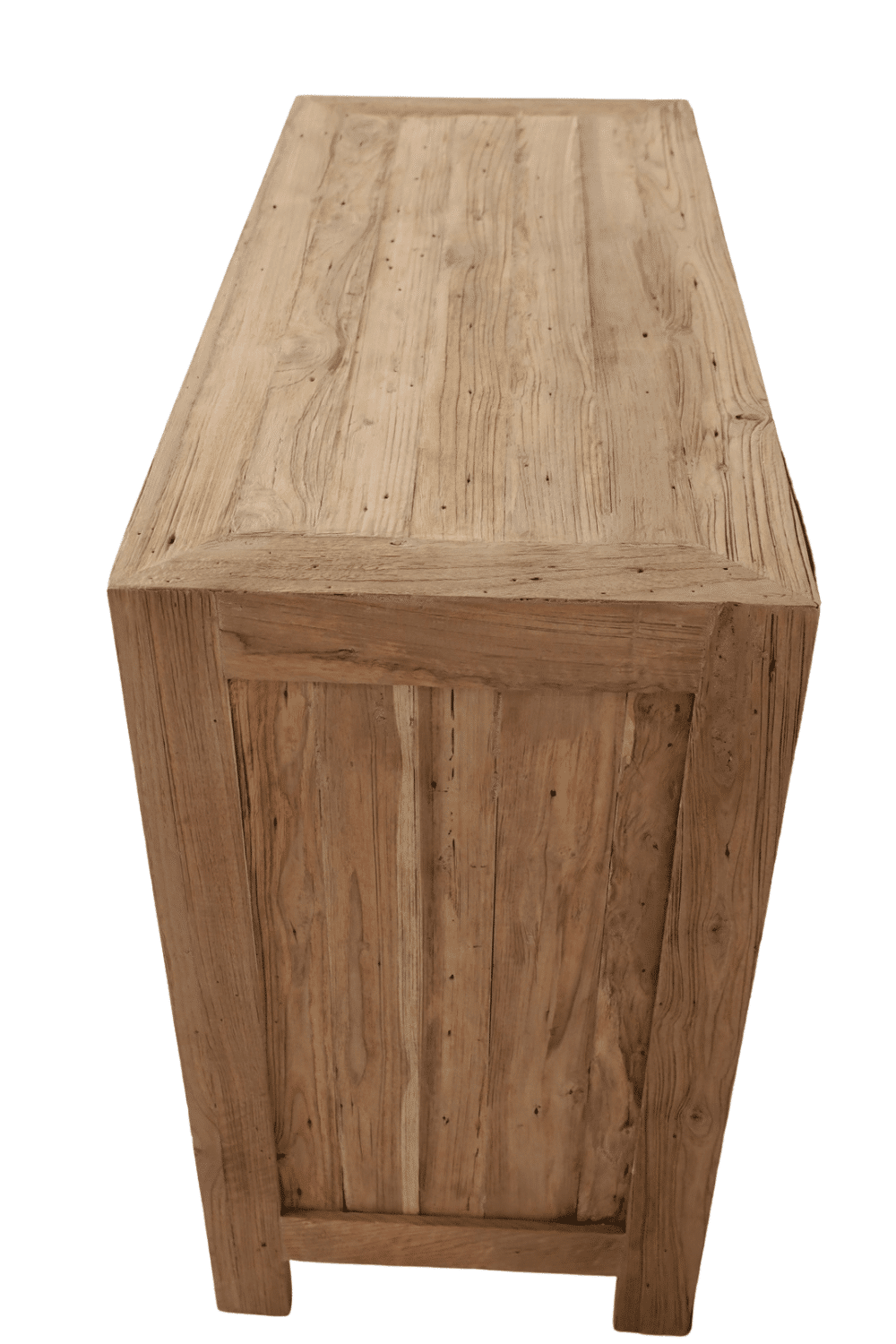 stoer grof Teak houten badkamermeubel erosie chinees 100,5x40x86 cm