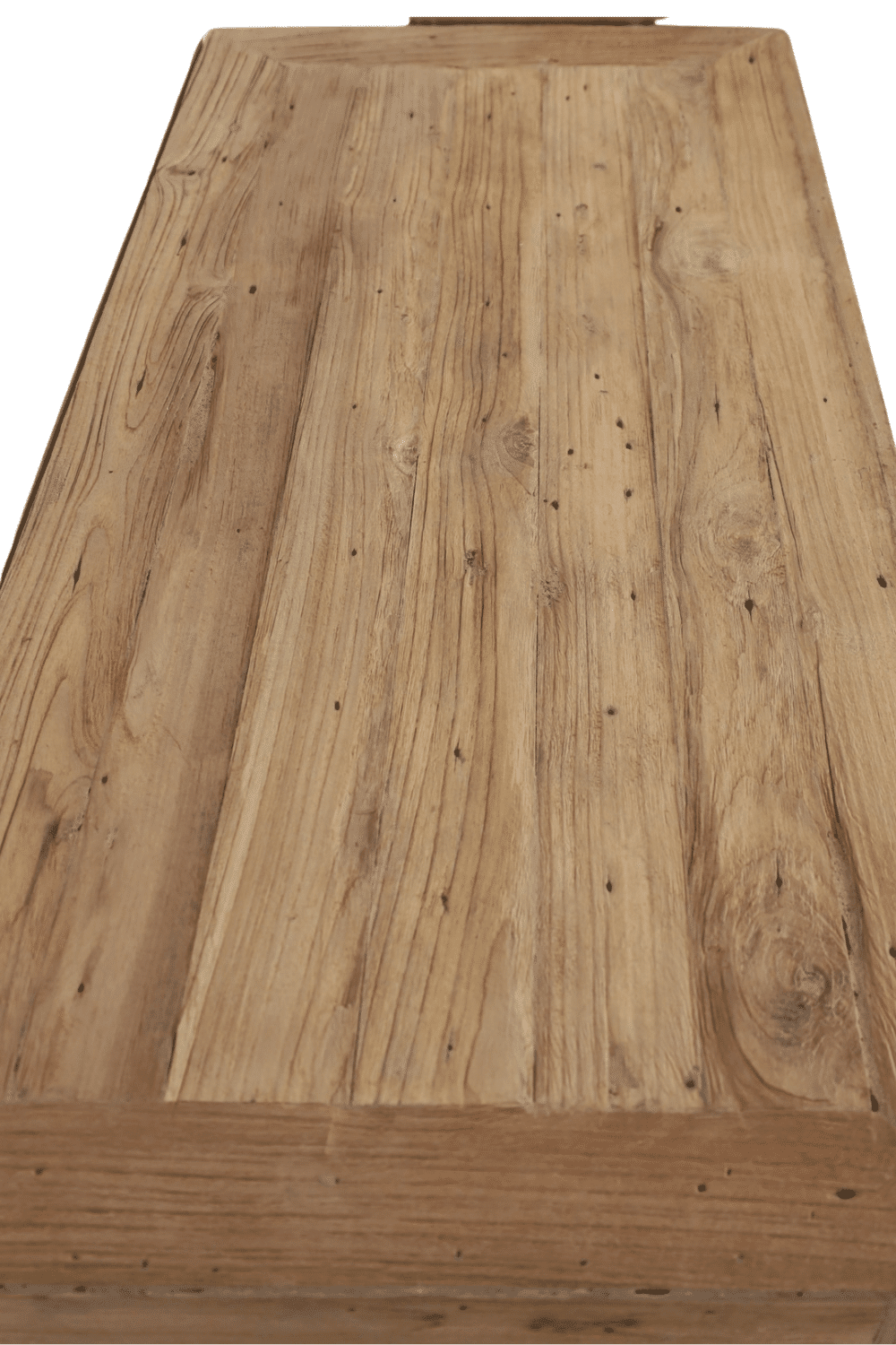 stoer grof Teak houten badkamermeubel erosie chinees 100,5x40x86 cm