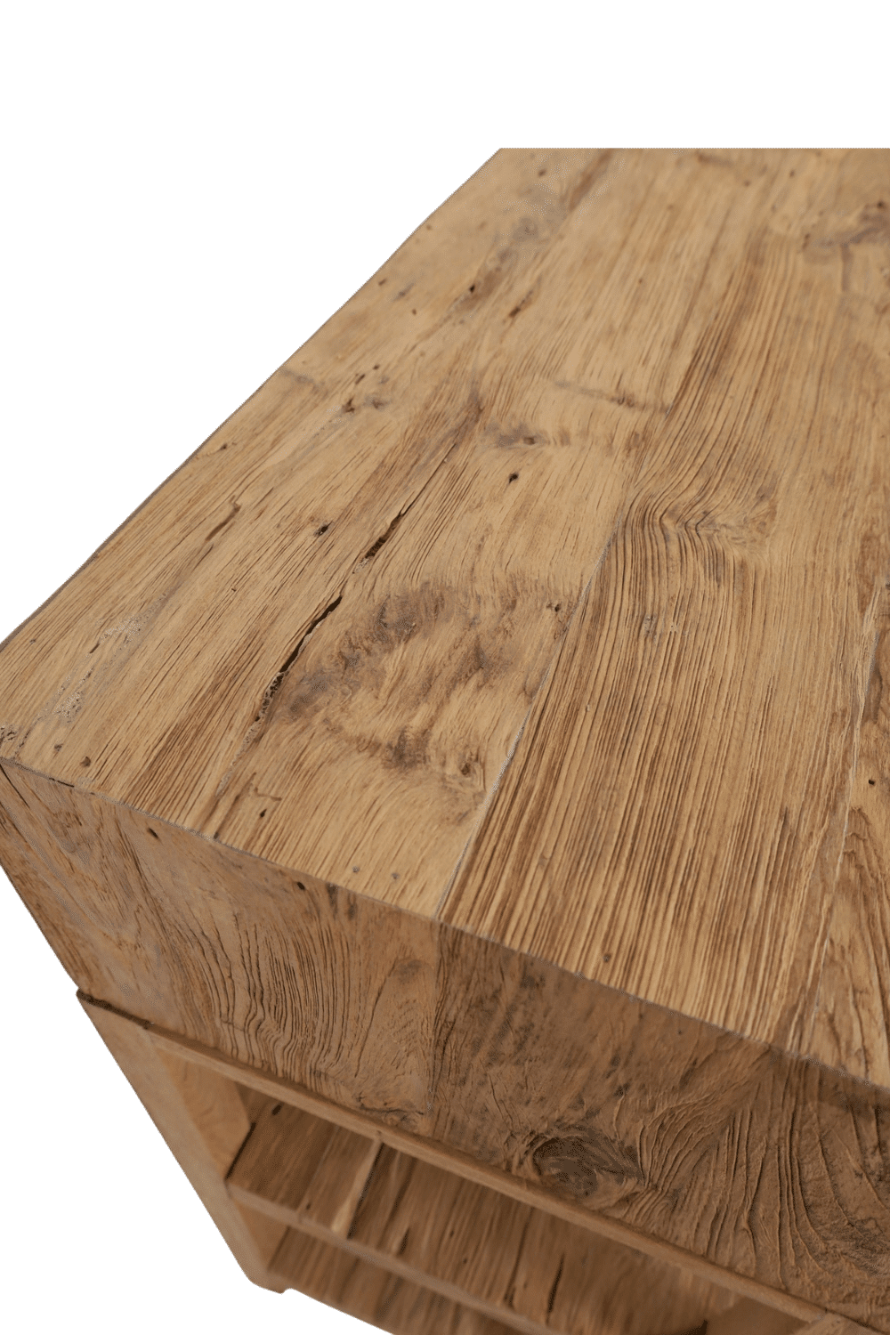 strakke side table ruw teak hout 100,5x40x86 cm strakke side table ruw teak hout 100,5x40x86 cm
