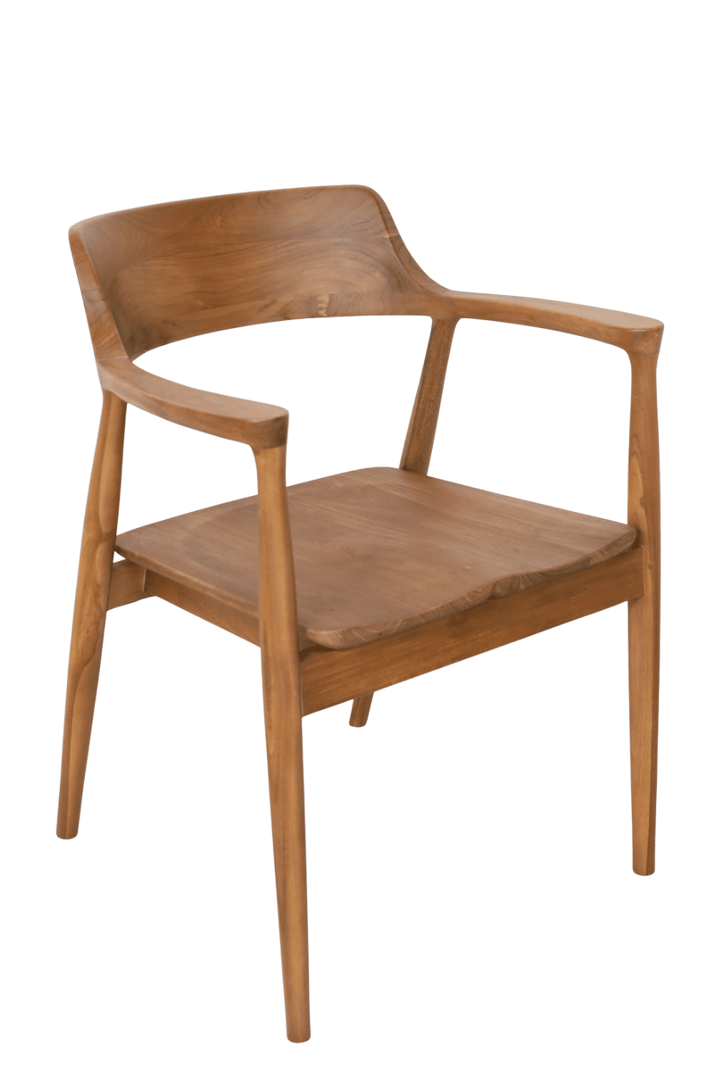 teak houten eetkamer keuken stoel