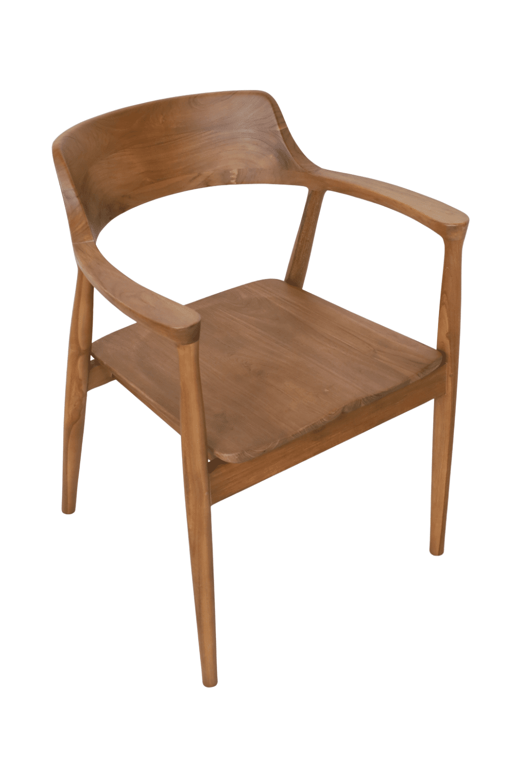 teak houten eetkamer keuken stoel