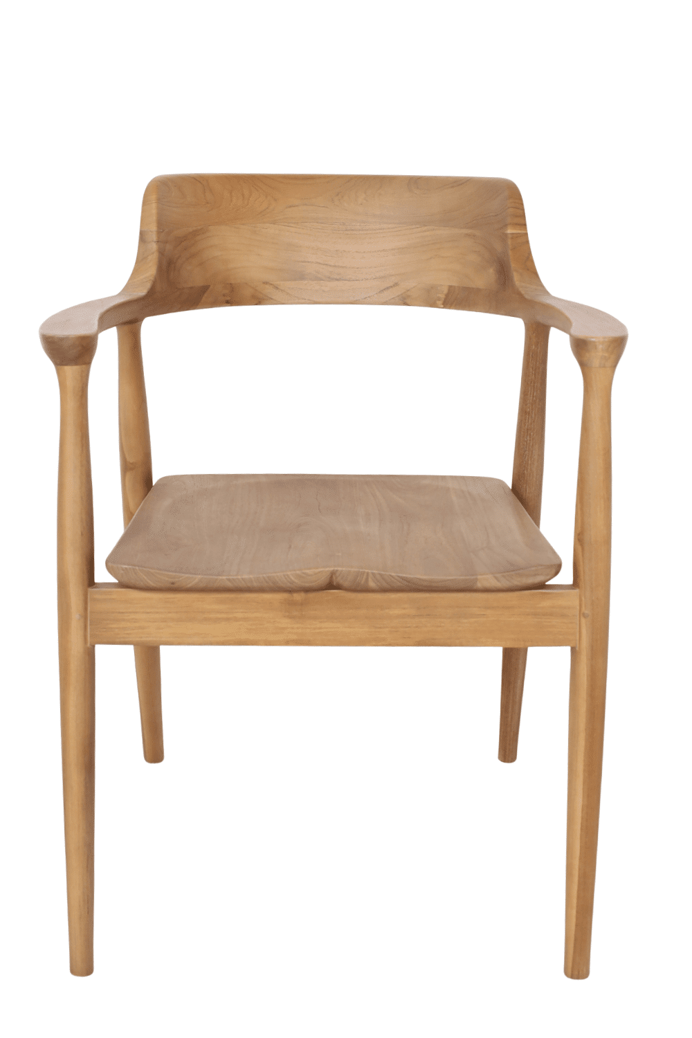 teak houten eetkamer keuken stoel