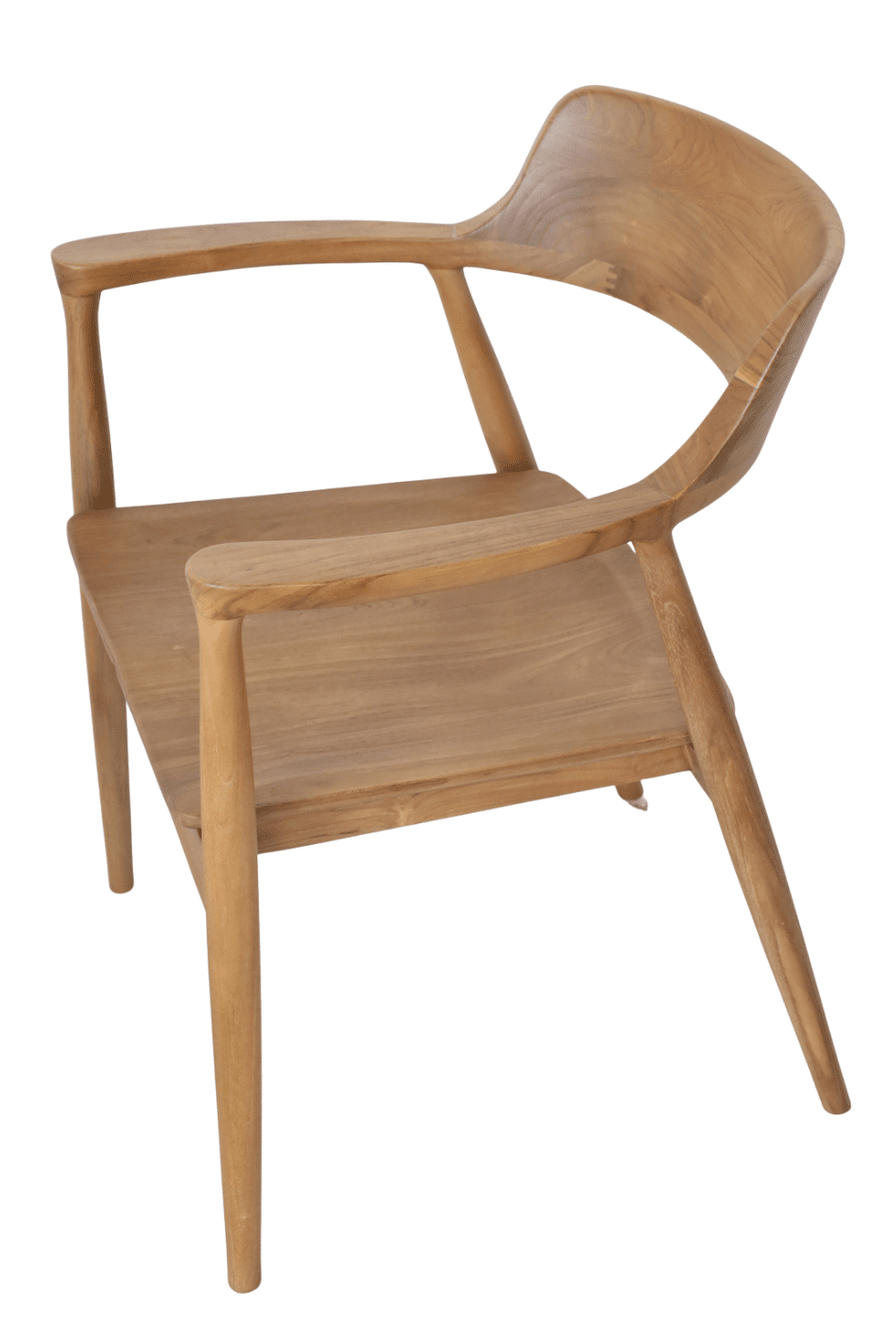 teak houten eetkamer keuken stoel