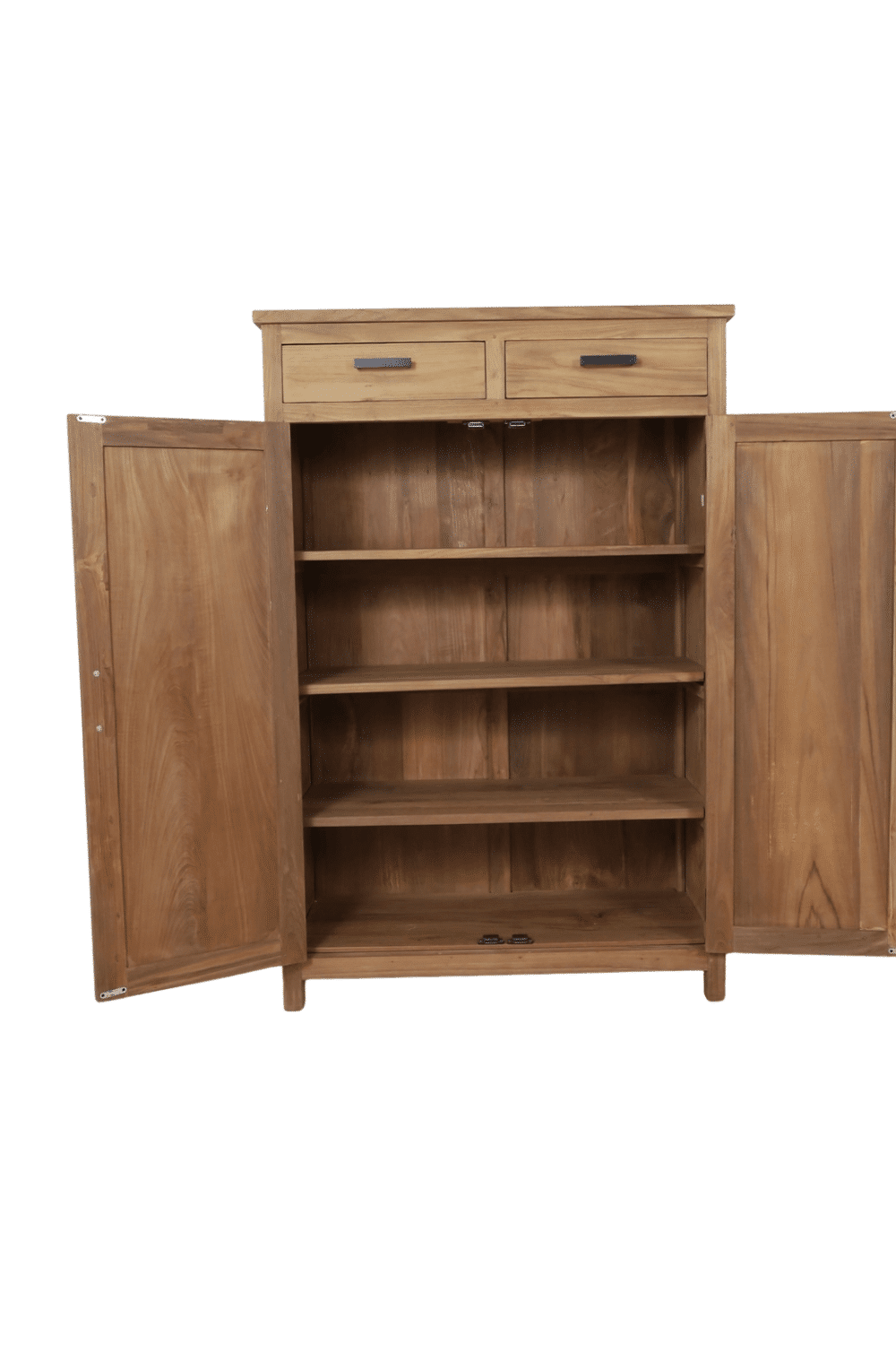 teak houten meidenkast lage opbergkast 100x47x150 cm smooth5 teak houten meidenkast lage opbergkast 100x47x150 cm smooth5