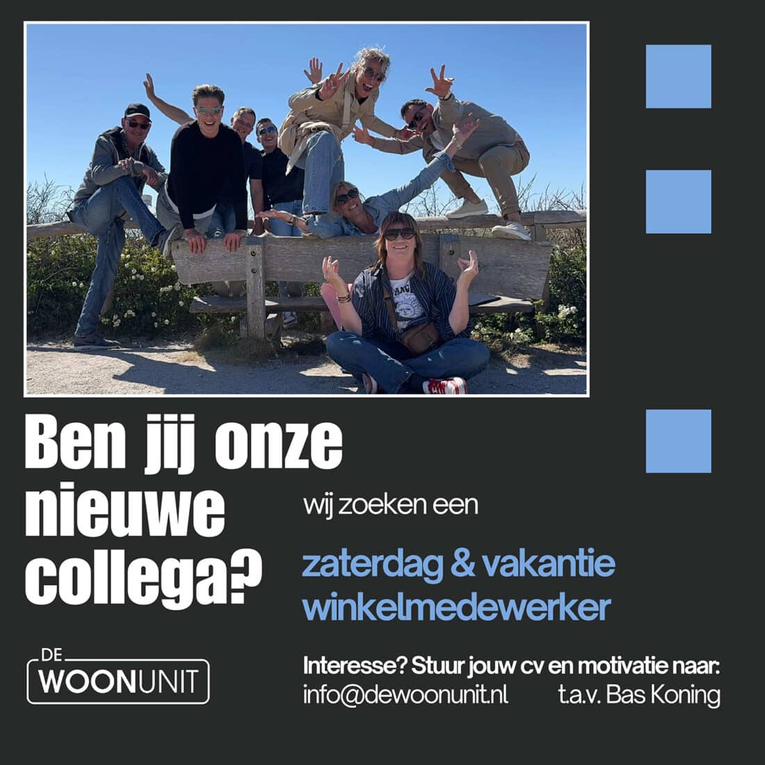 Zaterdag En Vakantie Medewerker