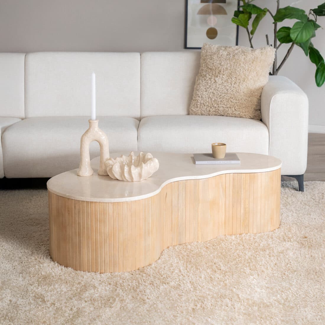 Salontafel Kevin Marble Salontafel Kevin Marble