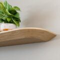 Eiken Wandplank Ronde Hoek Eiken Wandplank Ronde Hoek