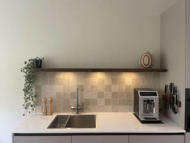 Noten Wandplank Dimbare Led