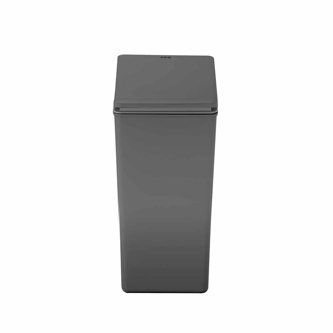 Morandi Touch Bin 20L Separate waste bin, connectable for recycling Grey