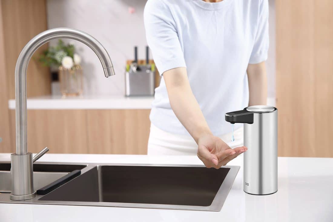 Aroma Smart Deluxe Liquid soap dispenser Stainless steel