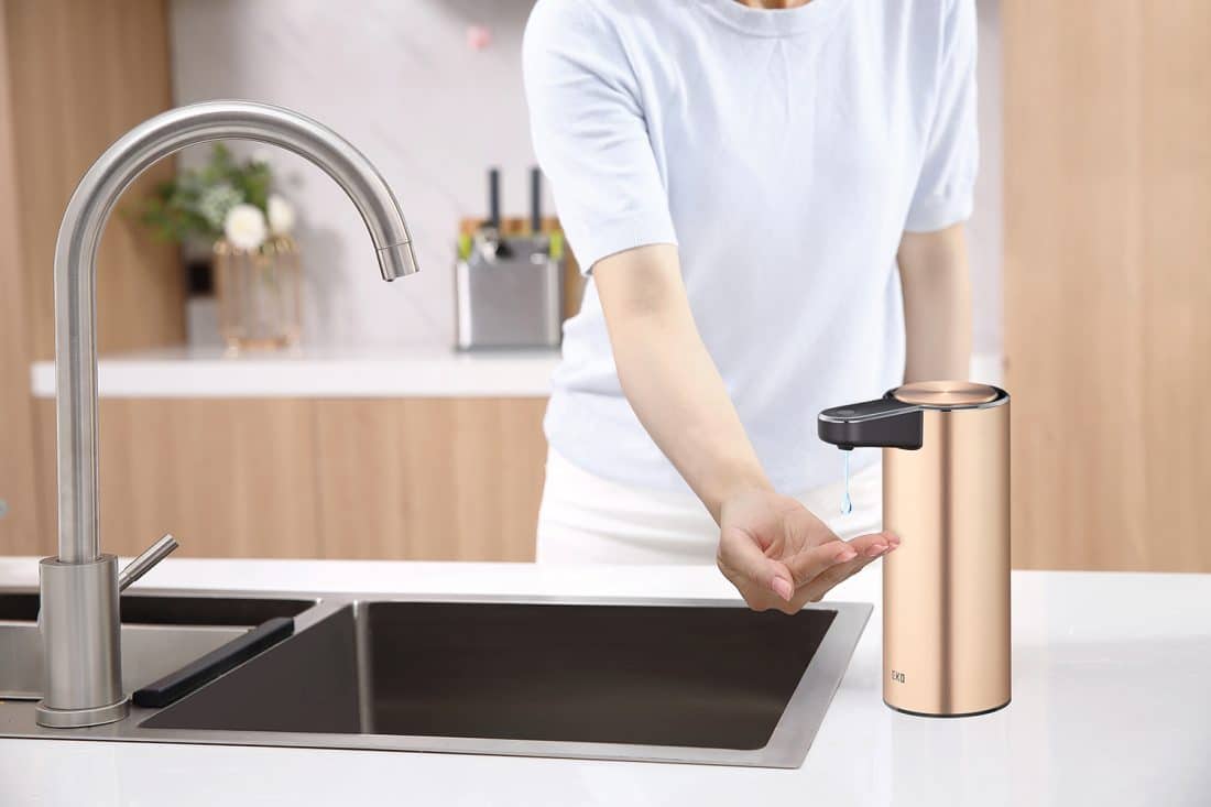 Aroma Smart Deluxe Liquid soap dispenser Rose Gold