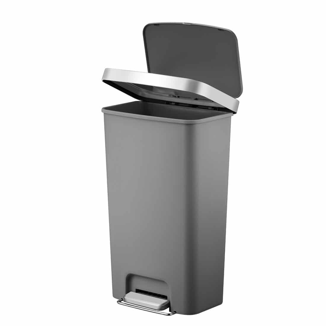 Hana Step Bin 45L Grey