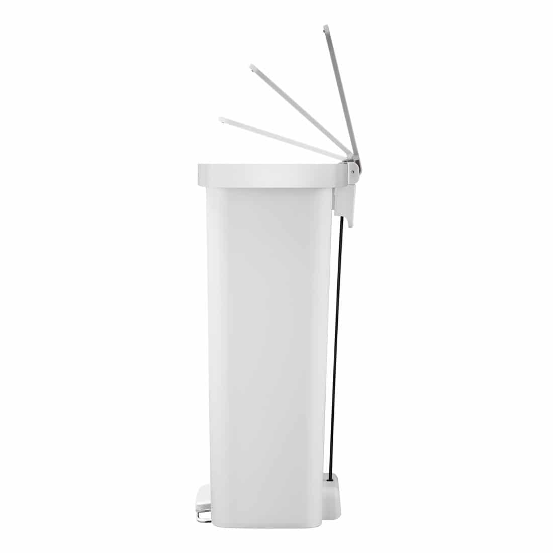 Hana Step Bin 45L White