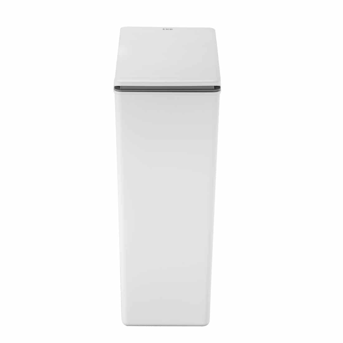 Morandi Touch Bin 40L Separate waste bin, connectable for recycling white
