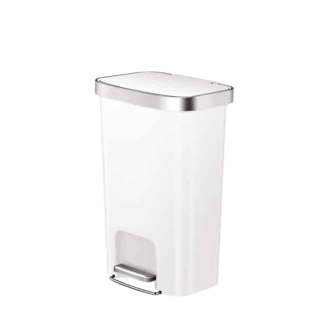 Hana 1 Pedal Bin 2 215 25 L White Plastic