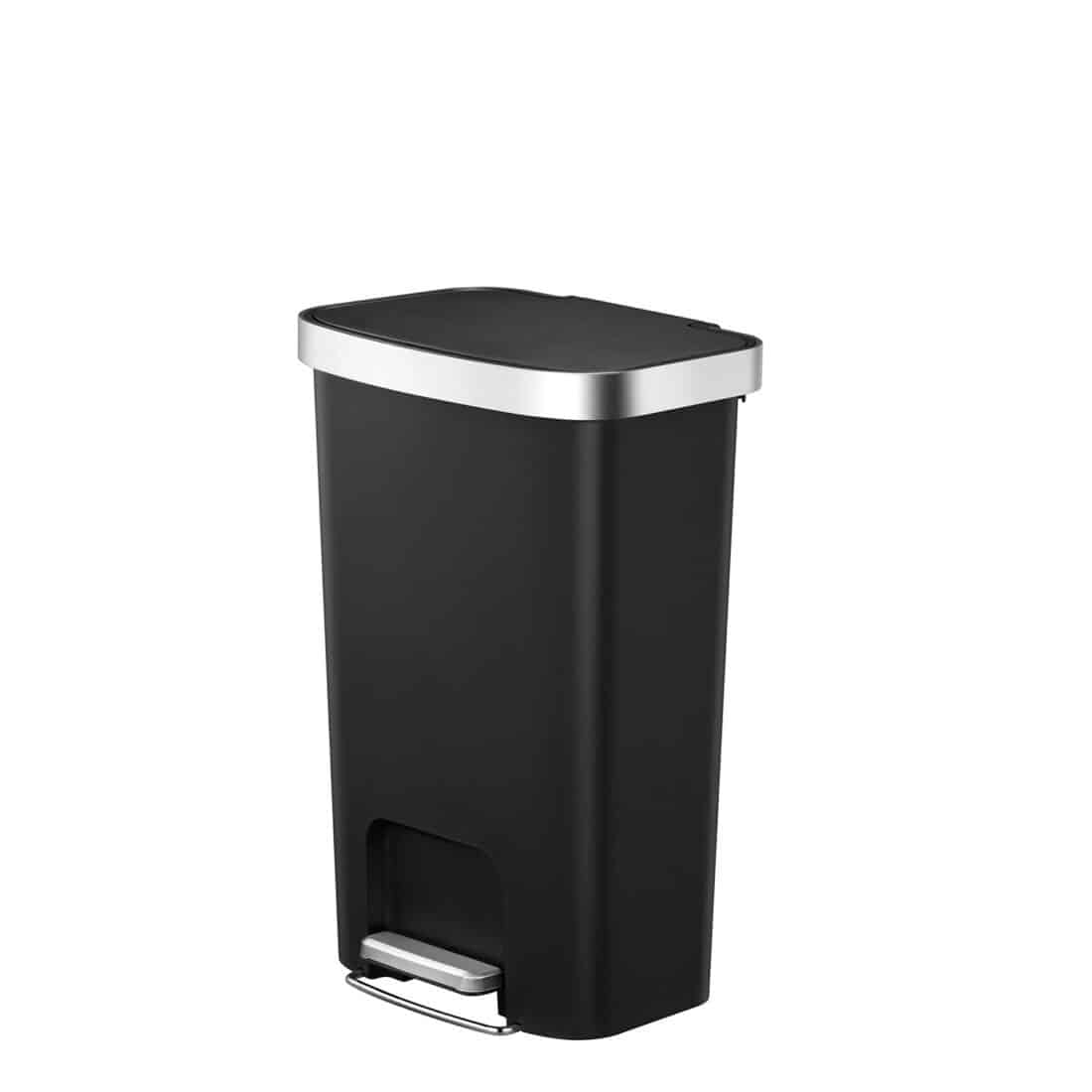 Hana 1 Pedal Bin 2 215 25 L Black Plastic