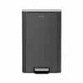 Marina Step Bin 50L Matt Black