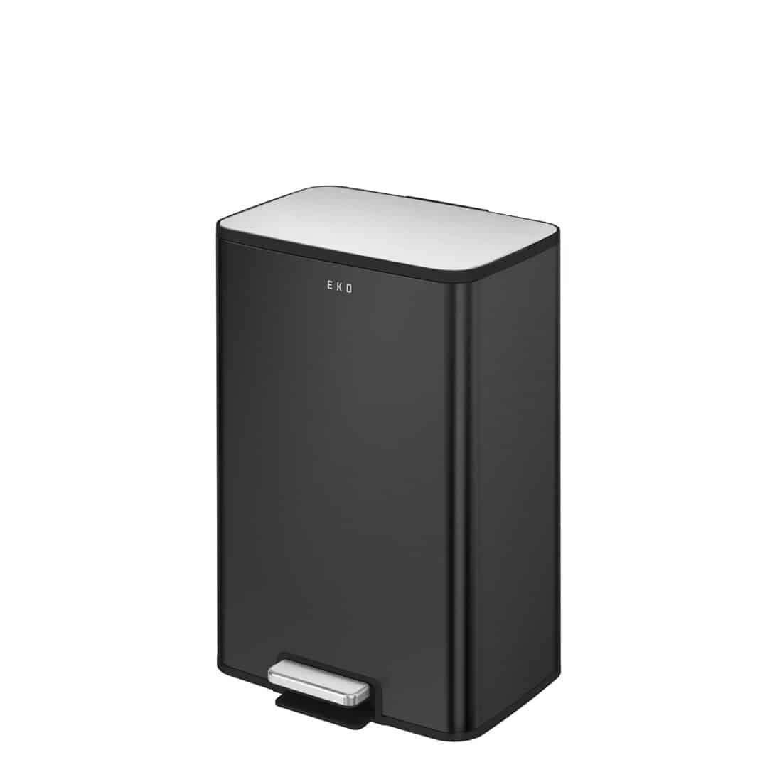 Marina Step Bin 50l Matt Black