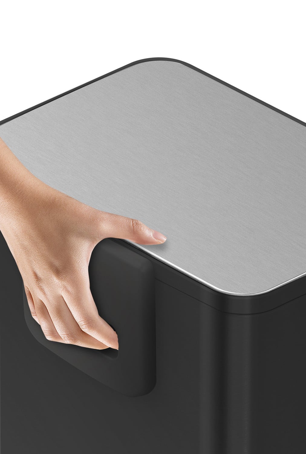 Marina Step Bin 30l Matt Black