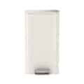 Marina Step Bin 30L cream white
