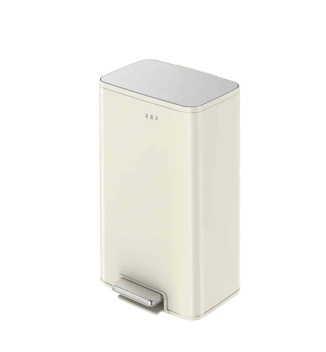 Marina Step Bin 30l Cream White