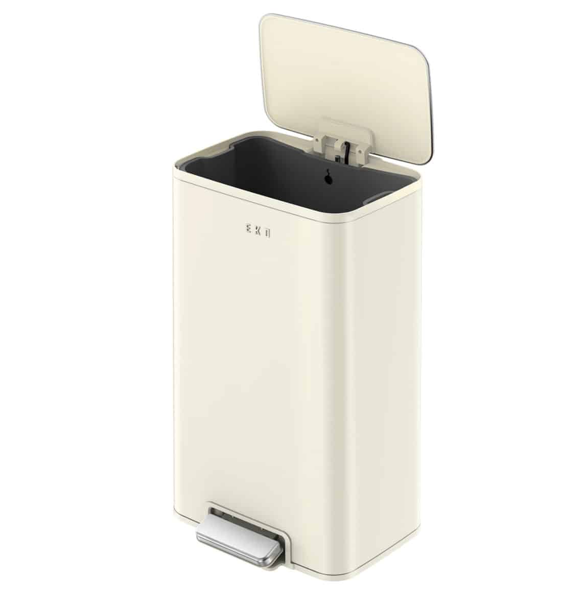 Marina Step Bin 30l Cream White