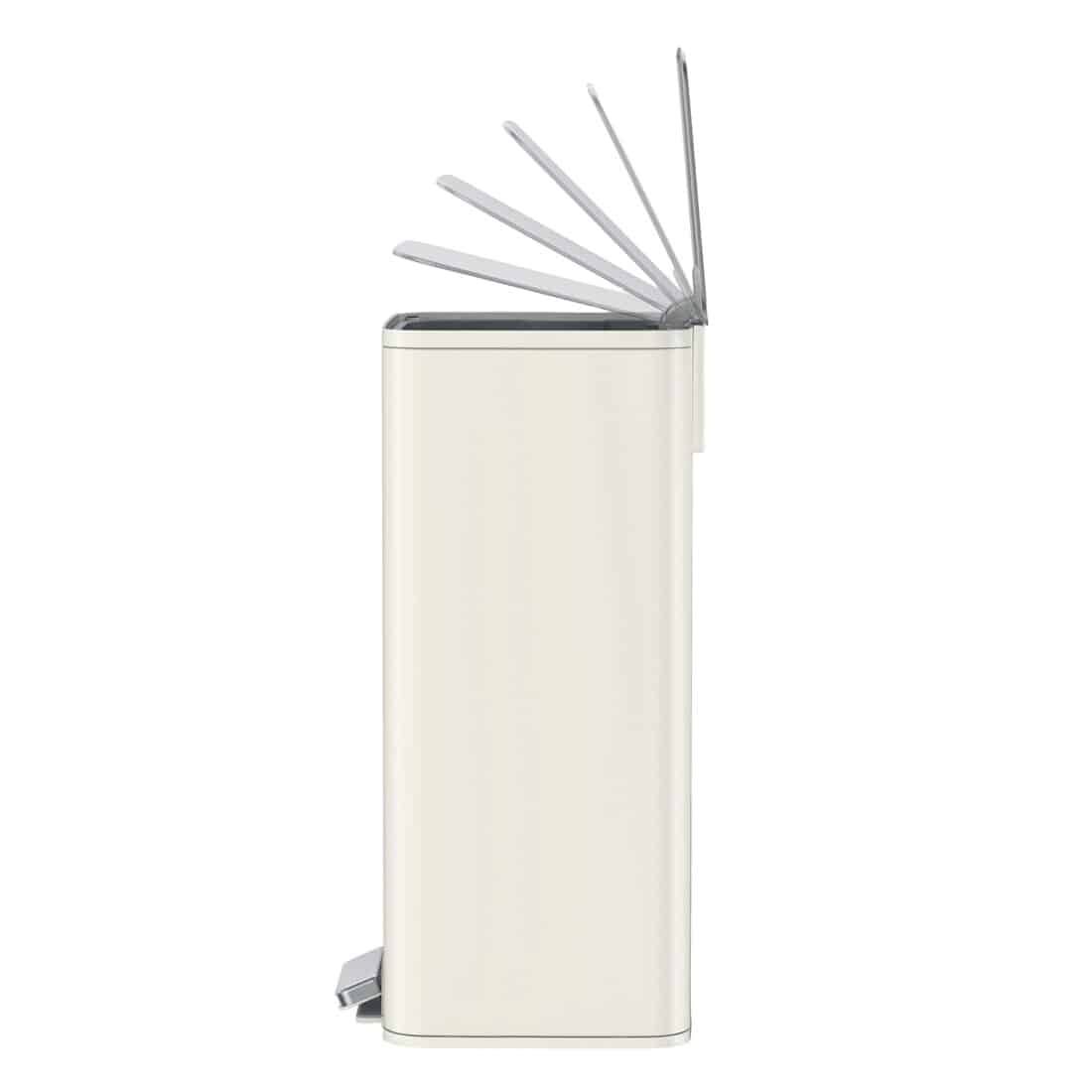 Marina Step Bin 50l Cream White