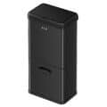 Vintage Sensor Bin 32+18 liter Matt Black