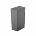 Morandi Touch 40L Separate waste bin, connectable for recycling Grey