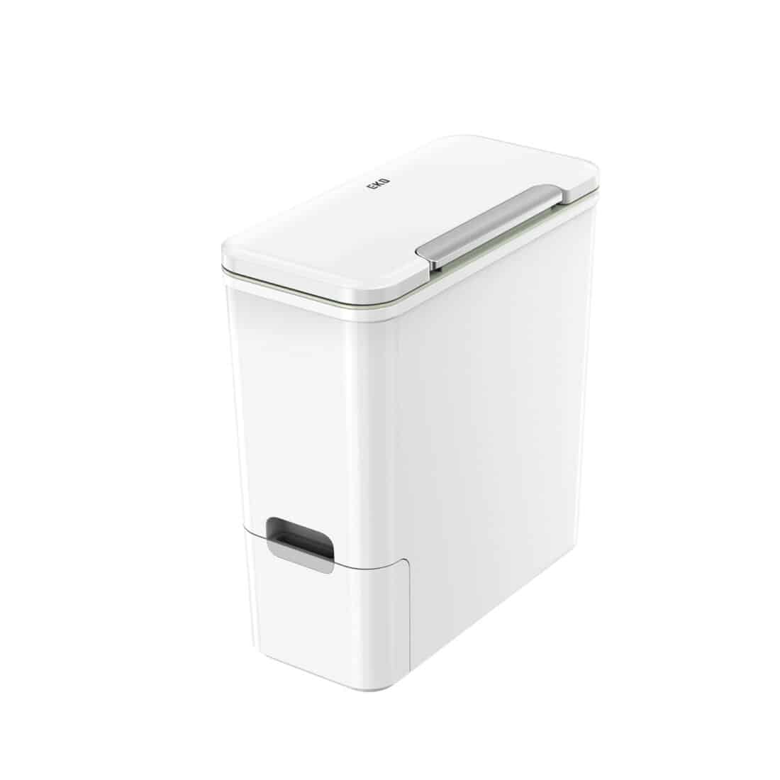 Stackstore Touch Recycler Bin 9 L White Stackstore Touch Recycler Bin 9 L White
