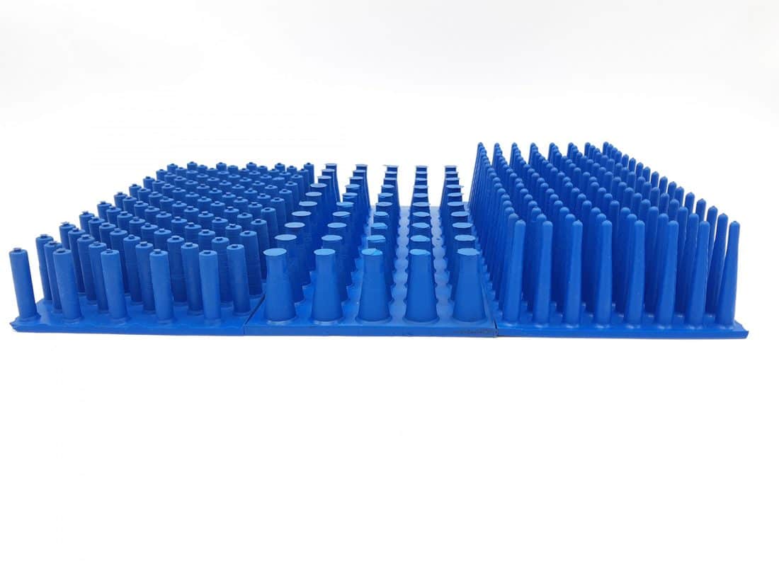 Rubbermat Blauw