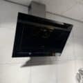 Showroomkeuken In Eiken Zand Met Betonlook Werkblad Showroomkeuken In Eiken Zand Met Betonlook Werkblad